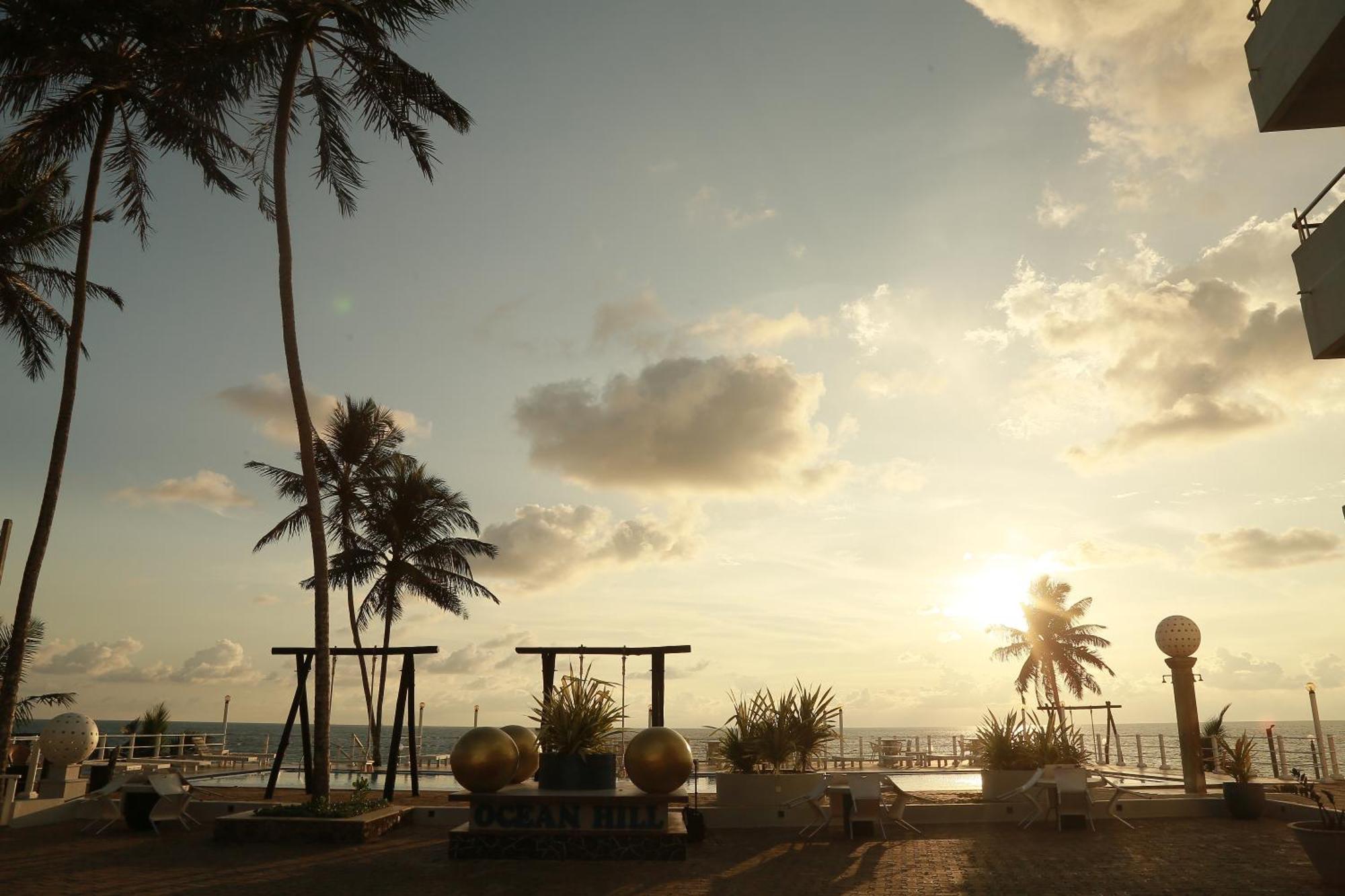 New Ocean Hill Hotel Hikkaduwa Exterior photo
